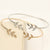 1pcs Fashion Simple Summer Popular Intimate Metal Accessories Wristband Wristband Retro Sweet Open Adjustable Bracelet Birthday