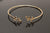 1pcs Fashion Simple Summer Popular Intimate Metal Accessories Wristband Wristband Retro Sweet Open Adjustable Bracelet Birthday