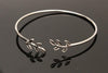 1pcs Fashion Simple Summer Popular Intimate Metal Accessories Wristband Wristband Retro Sweet Open Adjustable Bracelet Birthday